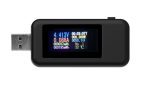    USB feszültségmérő és áramerősség mérő, tesztelő  V/A, áram, volt mérő műszer 10 az 1 ben